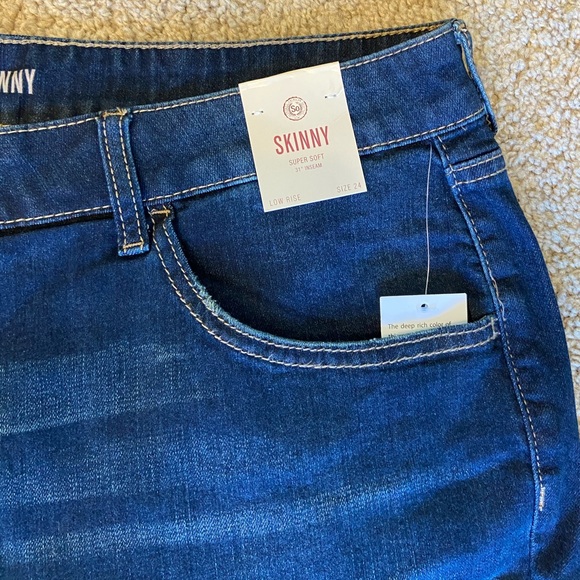 Dark Wash Skinny Jeans | Stretch Jeans | Kohl’s - Picture 4 of 9